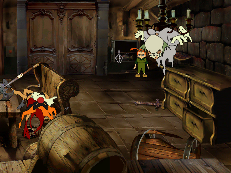 Screenshot из игры Страшилки: Шестое чувство (локация - Мебельный салон)