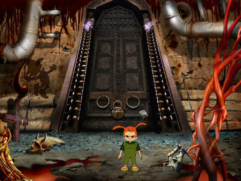 Screenshot из игры Страшилки: Шестое чувство (локация - Врата)