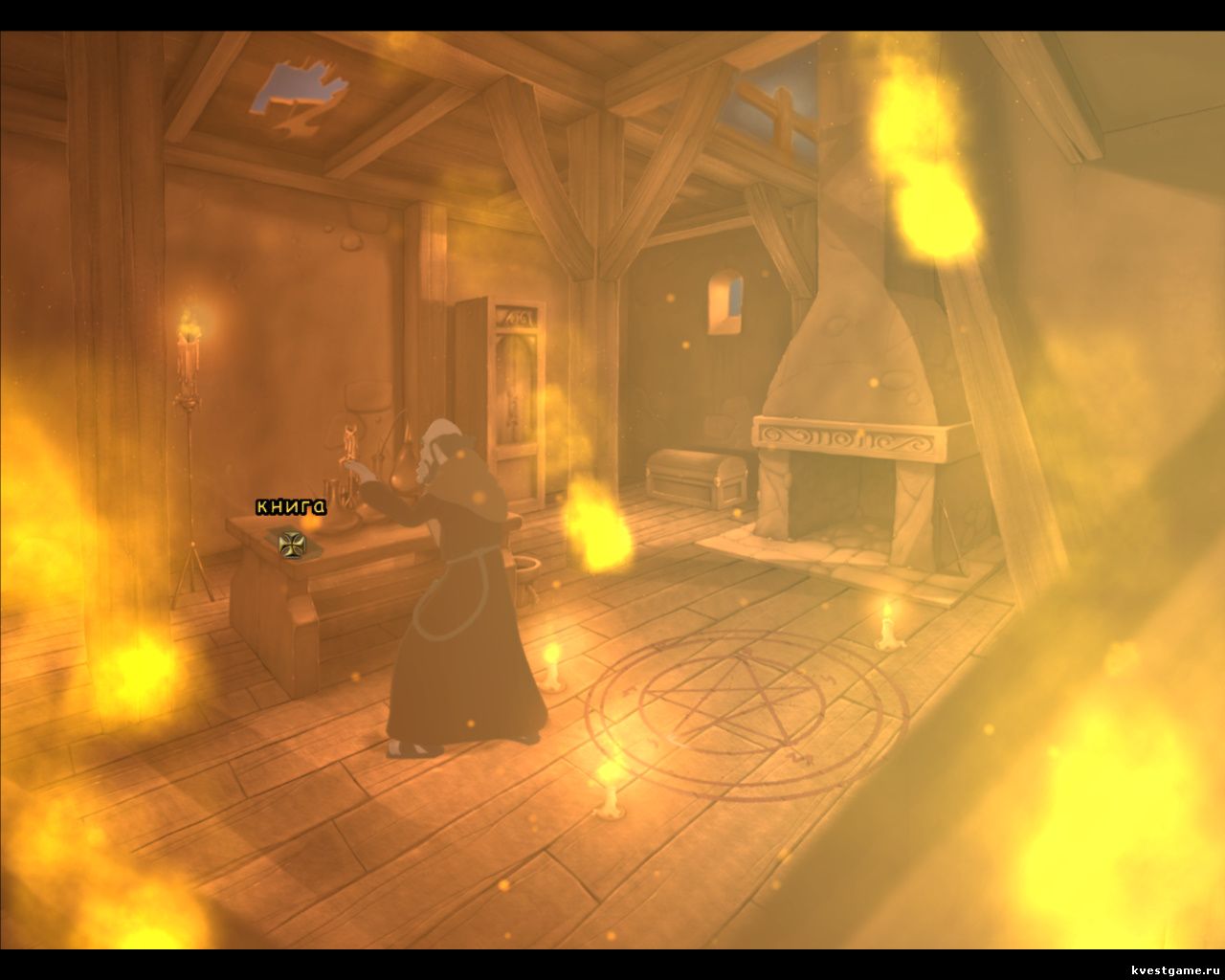 Screenshot из игры Murder in the Abbey - локация Больница (глава 4)