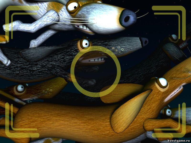 Screenshot из игры Братья Пилоты 3D. Дело об огородных вредителях - локация Засада