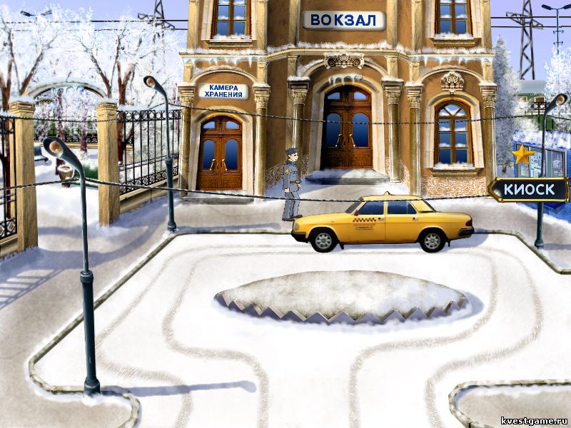 Screenshot из игры ДМБ 2 - локация Вокзал