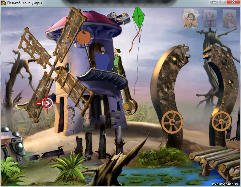 Screenshot из игры Петька 5: Конец игры