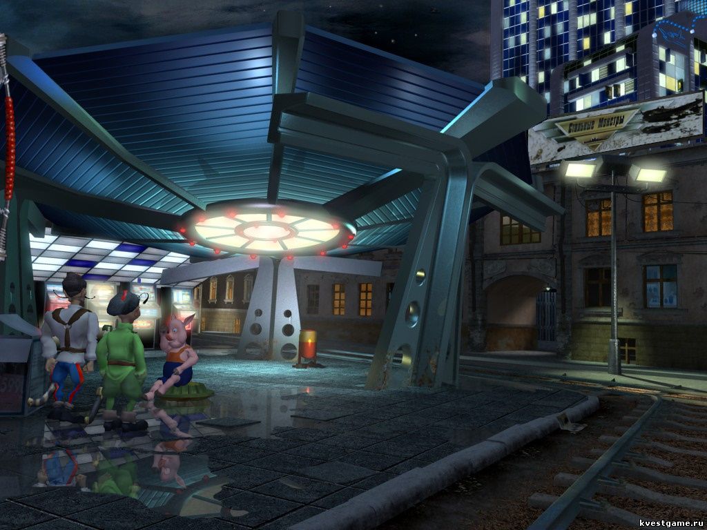 Screenshot из игры Петька 6 - Остановка (уровень 4)