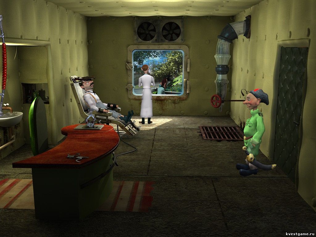 Screenshot из игры Петька 6 - Кабинет главврача (уровень 6)
