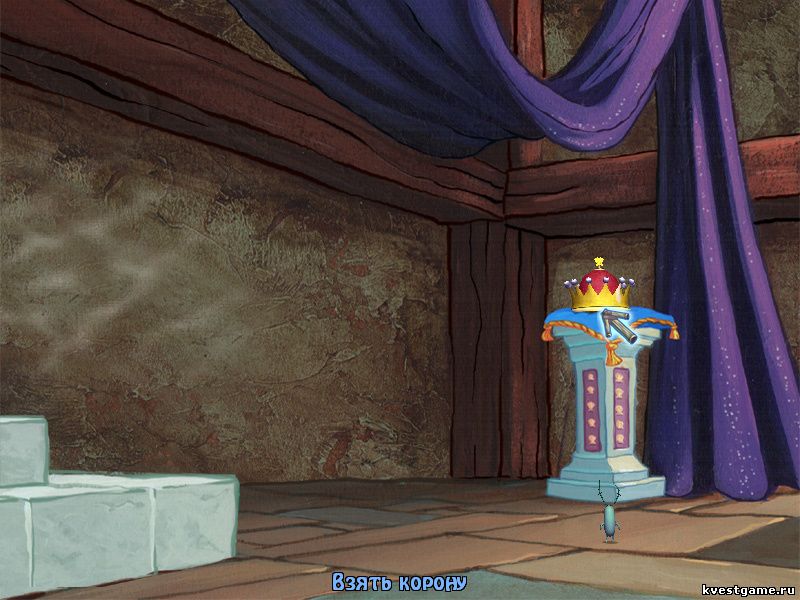 Губка Боб квадратные штаны: Игра по фильму - Планктон похищает корону (уровень 2)